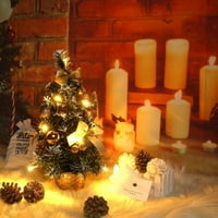 Božićni ukrasi visoki luksuzni trpeznji tablet božićno drvce viseći ukras borovo drvo