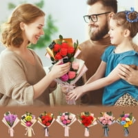 Dezed paket materijala za umjetno cvijeće, omogućujući vam da lako kreirate poklon posebnog majčinskog dana na klirensu C
