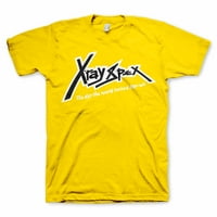 Muški rendgenski rendgen XRS Logo Žuta majica majica Mali žuti