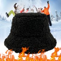 Mveomtd Winter Hat za muškarce Žene Teddy Sportski šeširi Topli zimski vanjski festival na otvorenom Poklon ribar šešir muške vodootporne kašike CRNI