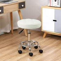 Godecor Rolling Podesiva stolica sa točkovima, okretna stola Estetika hidraulična stolica stolice