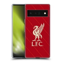 Dizajni za glavu Službeno licencirani Liverpool Football Club Home Soft Gel Case kompatibilan s Google Pixel Pro