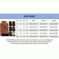 Prevelizirani džemperi za žene Čvrsta boja Ogrlica s dugim rukavima Cardigan odjeća casual cardigan jakna jesen TOP Office Srednja odjeća