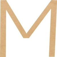 Drvena MDF pisma za obrtna abeceda 7 '' Mali kućni dekor, majko sa majkama