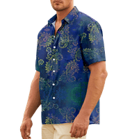 Paisley Styles Majica s kratkim rukavima Majica za majice Muške vrhove 3D vrhovi tiskani dodaci Ženske odjeće Brze suho košulje