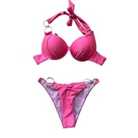 Giligiliso Clearsance kupaći odijela za žene dame modne čvrste boje seksi dame kupaći kostim kupaći odijelo bikinis setovi