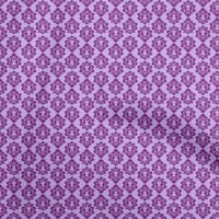 Onuone pamučni dres ljubičaste tkanine geometrijske haljine materijal materijal tkanina za ispis tkanine sa dvorištem širom