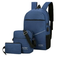 Forestyashe Muška ruksaka Tri putne torbe za putovanja u boji Računarska torba ramena vodootporna casual torba