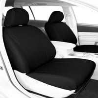 Calrend prednje kante FAU kožne poklopce sjedala za - Nissan Kicks - NS296-01L Crni umetci i obrezivanje