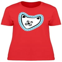 Cool brkovi matten doodle majica-majica -image by shutterstock, ženska x-velika