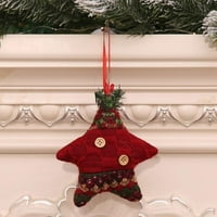 Božićni ukrasi za kućni privjesci Božićni ukrasi za viseći dekor dekora djece