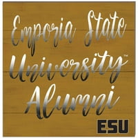 EMPoria State Hornets 10 '' 10 '' Alumni plaketa