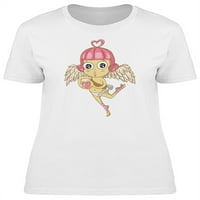 Kid Cupid Holding Majica Majica - MIMage by Shutterstock, ženska XX-velika