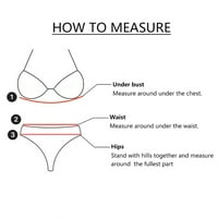 Žene kupaći kostim bikini set podijeljeno tijelo uzorak tiskanje svježi bikini tri seta bikini kupaći kostimi