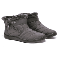 Crocowalk Ženska čizme za snijeg zimske čizme cipele tople čizme za gležnjeve bočne čizme sa zatvaračem