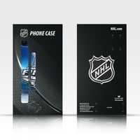 Dizajni za glavu Službeno licencirani NHL Carolina Hurricanes Puck Texte Texure Hard Case kompatibilan sa Apple iPhone Pro Max