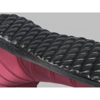 Eloshman čizme za snijeg za žene zimske cipele čizme za gležnjeve sa patentnim zatvaračem crvena 8