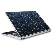 Kožni naljepnica za Acer Chromebook R laptop vinil zamotavanje dijamantnog čelika