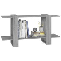 Kabinet za knjige Siva Sonoma 39.4 X11.8 X20.1 Dizajnirane ormare za drvo i stajanje police