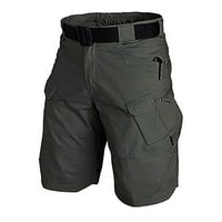Yanhoo Teretne kratke hlače za muškarce Rad Wear borbe protiv sigurnosnih tereta Classic Twill opuštene kratke hlače s više džepova