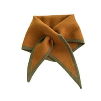 Ženski šal trokut kontrast boja jesen zima Jednostavan škar za pletenje za na otvorenom