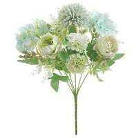 Umjetni cvijet prekrasan umjetni svileni cvjetovi vjenčani valentini buket mladenka