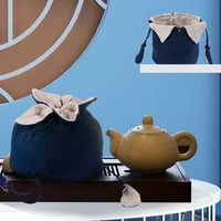Frcolor Jednostavno pamučna torba za čaj za čaj za polaganje Torbica za čaše za vodu