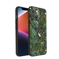 Botanički-čarobni-šumsko-priroda-inspirirana - Glossy-TOUGH-TOUG - telefon za iPhone plus za žene muškarci Pokloni, mekani silikonski stil otporan na udarce - botanički-čarobna-šumska priroda-inspirirana-sjaj