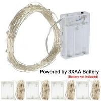 Dofanfy 20leds-100leds bakrena žica bajkovna lagana baterija sa LED žicom za božićnu zabavu