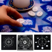 Tarot Stolcloth Star Image Square Fortune-kazivanje poganski oltarni tkanini Tarots Tlok Diktion Table Game alat za zabavu