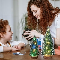 Mini božićno drvce za Xmas Holiday Party Dekor stabla tableta
