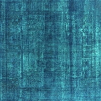 Ahgly Company Zatvoreni pravokutnik Perzijski tirkizni plavi boemski prostirke, 3 '5'