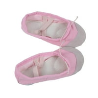 Neklizajuće baletne cipele sa potplatima izdržljive cipele za ples za djecu Odrasli ružičasti djeca veličine 34