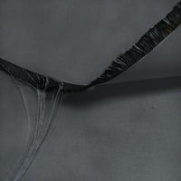 Skearow kratka zavjesa toplotna izolirana UV zaštitna šipka džepne zavjese luksuzni nivo debeli čvrsti 7 # srebrni sivi w: 42 XL: 30
