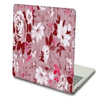 Kaishek zaštitna futrola tvrda pokriva samo za novi MacBook Air S model A A M1, USB tip-c Cvijet 4