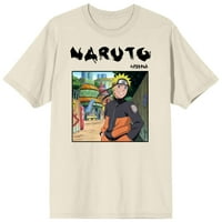 Naruto shippuden snimka zaslona muške prirodne prizemne majice-XL