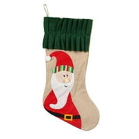 Božićne čarape Pokloni Candy torbe Božićno stablo Prozor Privjesak 1pc