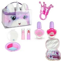 Djevojke šminke za Barbie Vanity Kids Moja prva torbica za nokte za spa centar Pretende Regalos Para Niñas