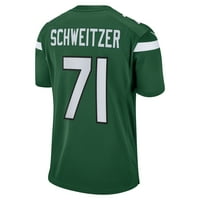 Muški Nike Wes Schweitzer Green New York Jets dressey