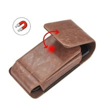 Paket za zaštitu futrola i ekrana za Samsung Galaxy S ultra: vertikalni novčanik kaiš torbica i kaljeni stakleni štit