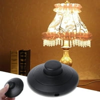 Nožni prekidač za lampu ili svjetlost - podni prekidač za svjetiljku u crnom bijelom A9J6