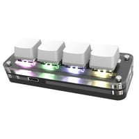 Tastatura RGB LED -Key Custom tastatura za Vista programiranje bijele boje