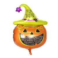 Farfi Halloween Balloon Ghost Pumpkin pauk deblji propust nepropusan izgled scene jake zabave ukras aluminijumski film Balloon Party isporuke