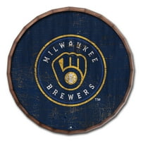 Milwaukee Brewers 24 puknuta boja barel Top znak