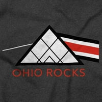 Ohio Rocks Hometown Pride OH zastava Hoodie Dukserirt Žene Muškarci Brisco Marke 2x