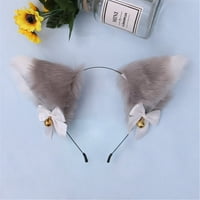 Veliki odmor Nakit Cosplay Girl Plish Cat Ears Headwear Adricy Prop za CAM Girl Party Grej Poklon za manje na klirensu