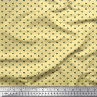 Soimoi modalna satenska tkanina Geometrijska mala ispisna tkanina od dvorišta široka