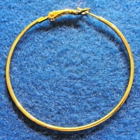 10 kom. Velike zlatne naušnice 2 uši naljepnice EH - Nakit za izradu DIY CRAFTING šarm perle za narukvice