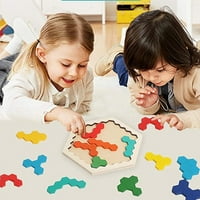 Dječje rano obrazovanje koje odgovaraju kognitivnim drvenim igračkim igrama za sve uzraste izazova