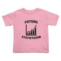 Buduće statističarske majice malih majica za dječake djevojaka